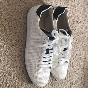 White Zara men shoes
